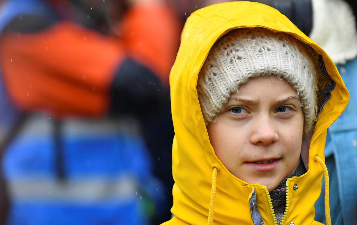 Greta Thunberg | Švedska najstnica Greta Thunberg je zaslovela, ko je vsak petek stavkala proti podnebnim spremembam. | Foto Reuters