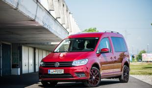 Volkswagen caddy 2.0 TDI – ali z omejeno serijo in praktičnostjo res dela sive lase enoprostorcem?