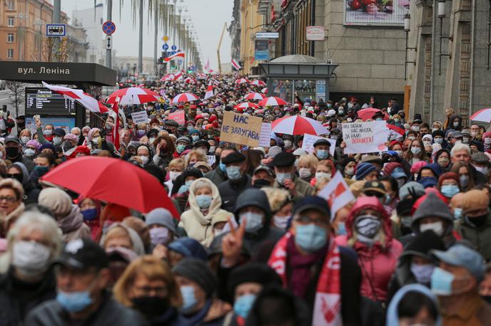 Protesti v Belorusiji | V Belorusiji se nadaljujejo protesti proti predsedniku države Aleksandru Lukašenku. | Foto Reuters