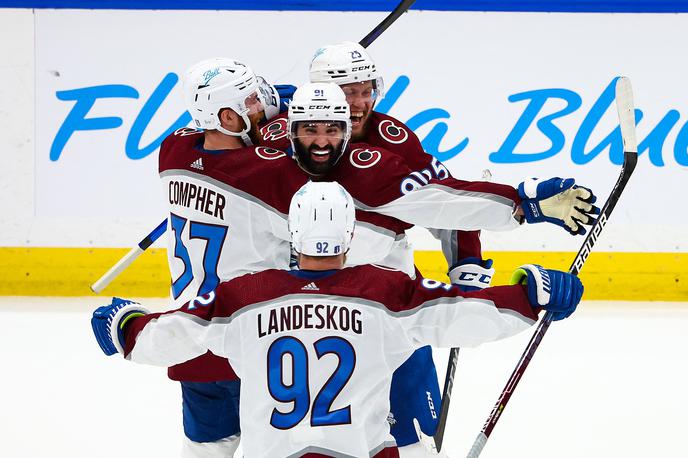 Nazem Kadri Colorado Avalanche 2022 | Nazem Kadri je dosegel odločilni gol za ekipo Colorado Avalanche. | Foto Reuters