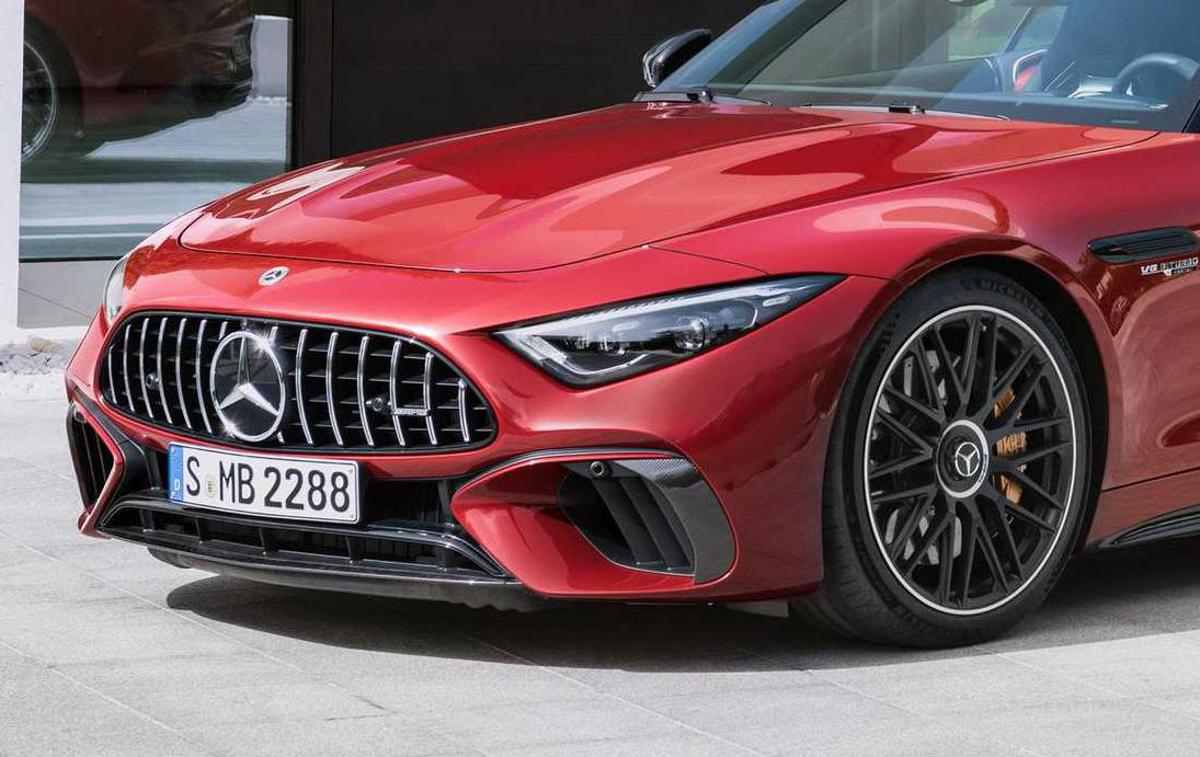 Mercedes SL | Mercedes-Benz je v prvih treh četrtinah leta globalno dostavil 1,5 milijona osebnih avtomobilov, kar je bilo šest odstotkov pod lansko ravnjo. | Foto Mercedes-Benz