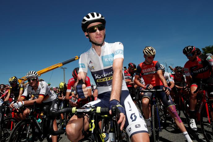 Simon Yates | Simon Yates je prikolesaril do svoje prve kronometrske zmage med profesionalci. | Foto Reuters