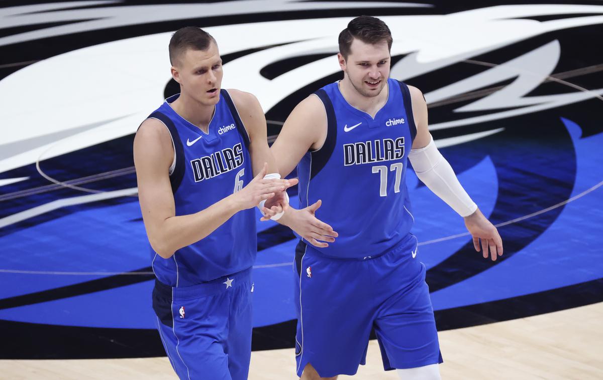 Luka Dončić Kristaps Porzingis | Kristaps Porzingis bi rad v novi sezoni pokazal pravi obraz. | Foto Reuters