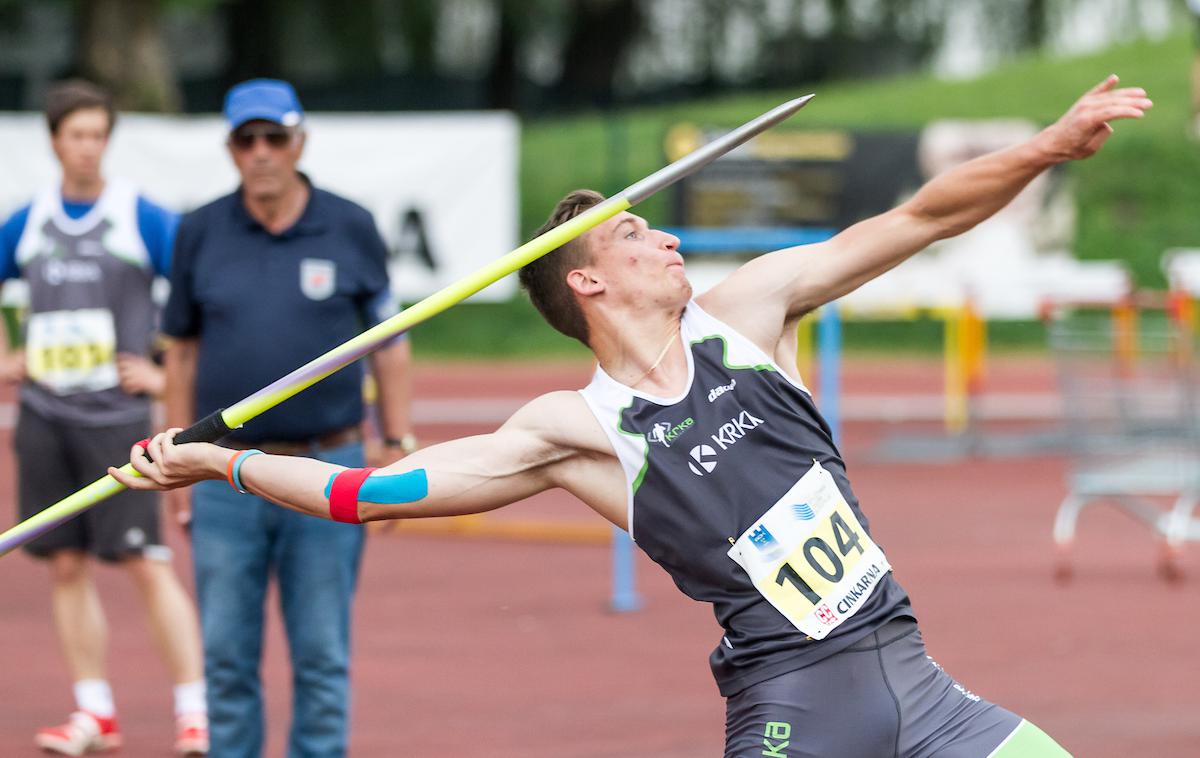 Anže Durjava | Anže Durjava je na atletskem evropskem pokalu v metih v Leirii na Portugalskem med mlajšimi člani v metu kopja dosegel peto mesto. | Foto Peter Kastelic/ Sportida