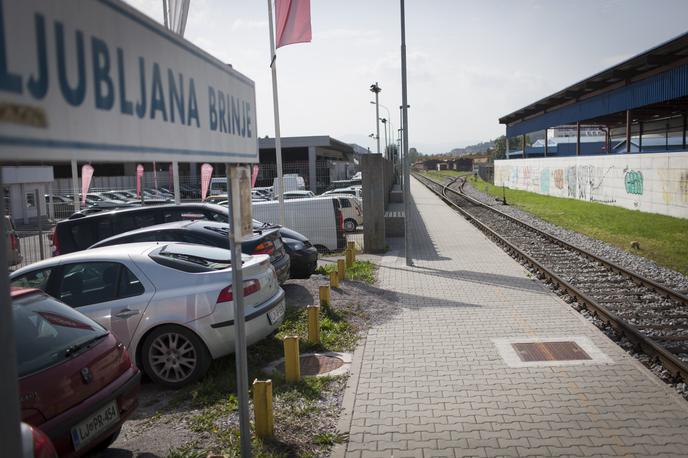 Železniška postaja Ljubljana Brinje | Foto Bojan Puhek