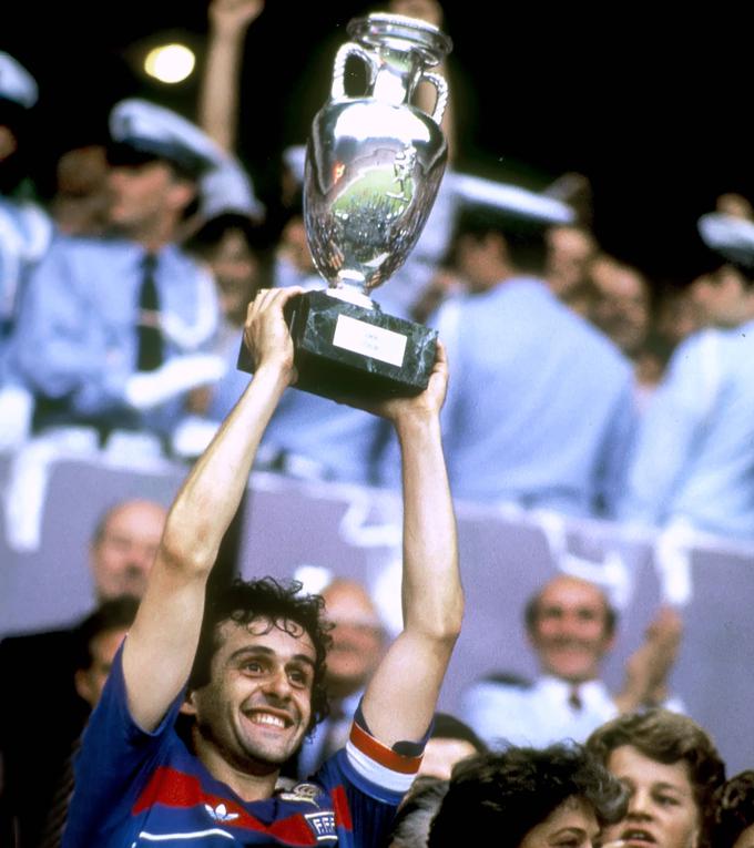 Michel Platini je na Euru leta 1984 dosegel kar devet zadetkov! | Foto: Guliverimage/Vladimir Fedorenko