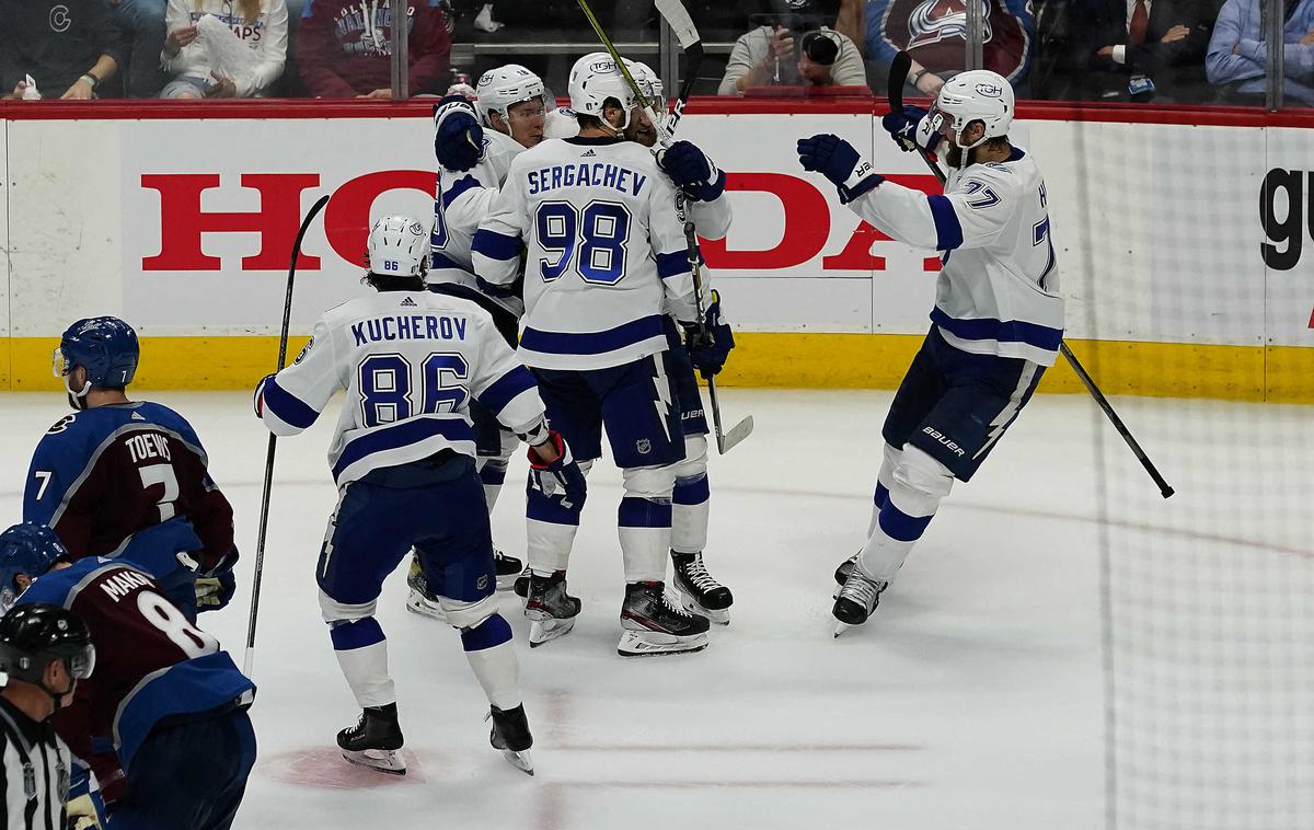 Colorado Avalanche Tampa bay Lightning | Prvaki Tampa Bay Lightning še niso rekli zadnje. | Foto Reuters