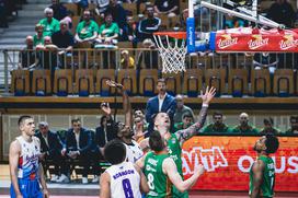 Liga ABA, četrtfinale: Cedevita Olimpija - Igokea, Tivoli