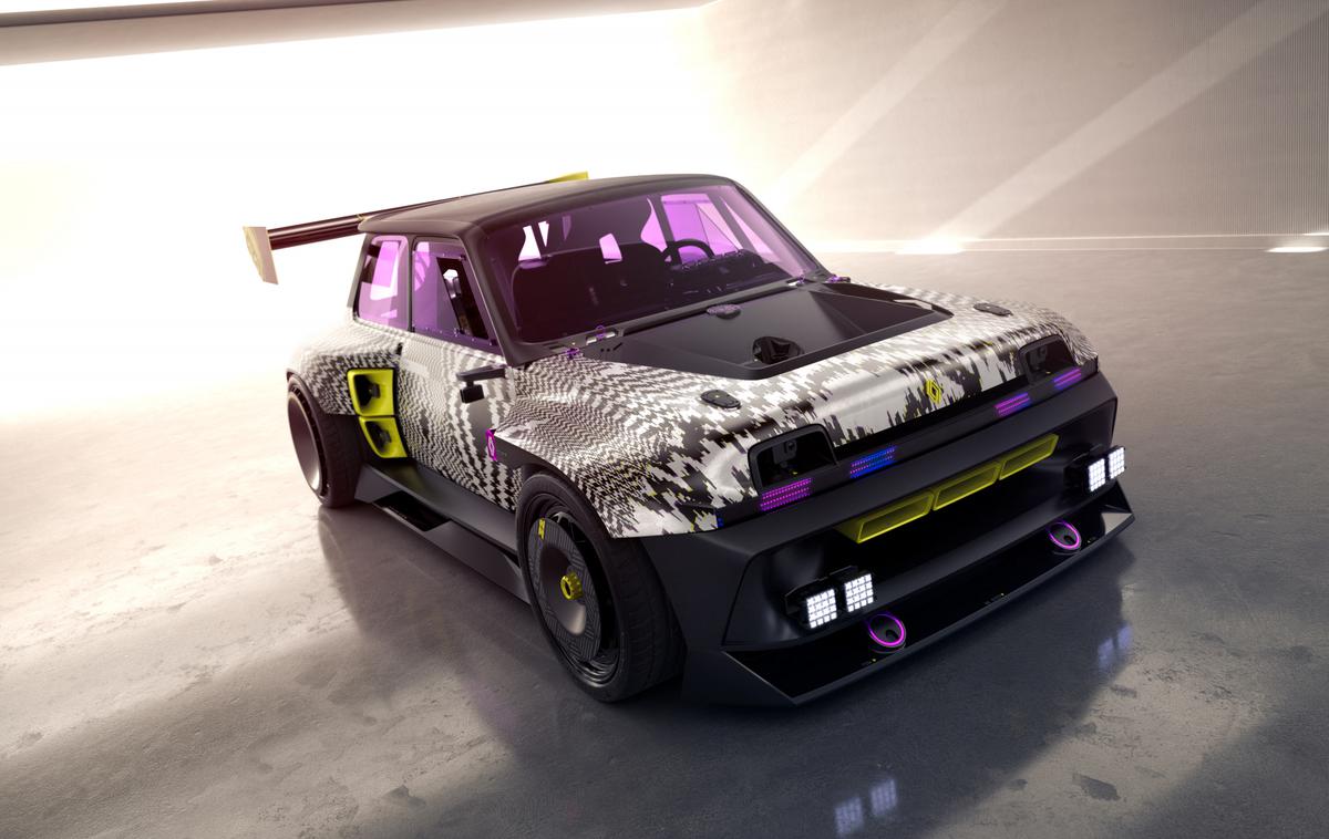 Renault 5 turbo 3E | Renaultov koncept poganja električni motor z močjo 280 kilovatov. | Foto Renault