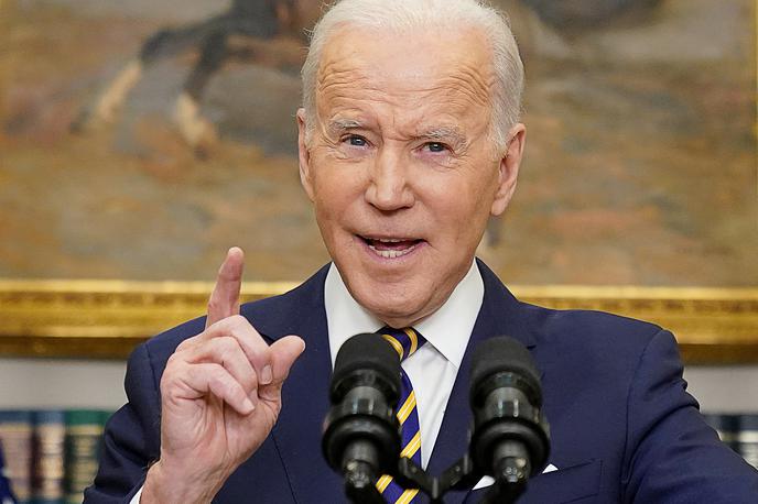 Joe Biden | Če bo izvoljen, bo ob nastopu položaja januarja star 82 let. Pred Bidnom je bil najstarejši predsednik Ronald Reagan, ki je bil ob koncu drugega mandata leta 1989 star 77 let. | Foto Reuters