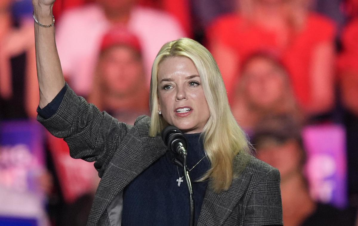 Pam Bondi, ministrstvo za pravosodje, ZDA, Donald Trump | Pam Bondi velja za zvesto Trumpovo privrženko. | Foto Guliverimage