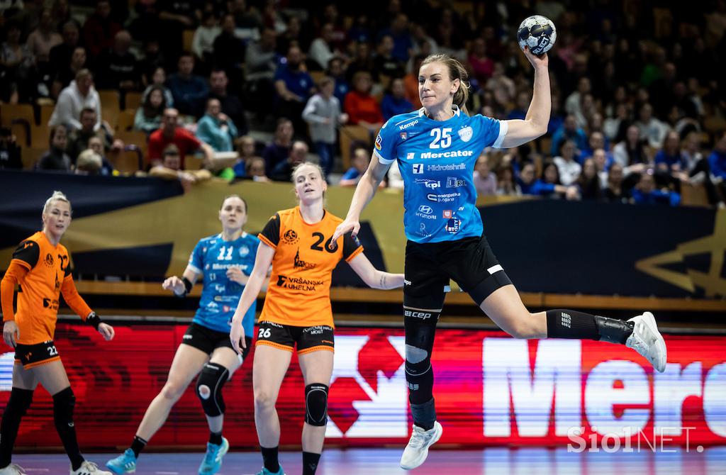 EHF liga prvakinj: Krim Mercator - Banik Most