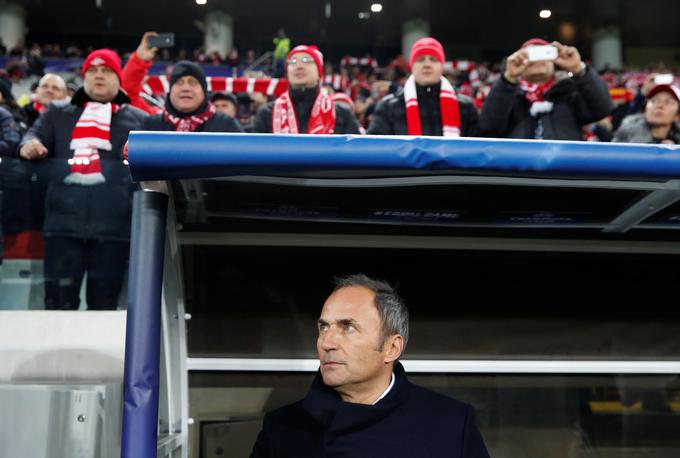 Darko Milanič je v Moskvi prvič v skupinskem delu evropskih klubskih tekmovanj prišel do točke. | Foto: Reuters