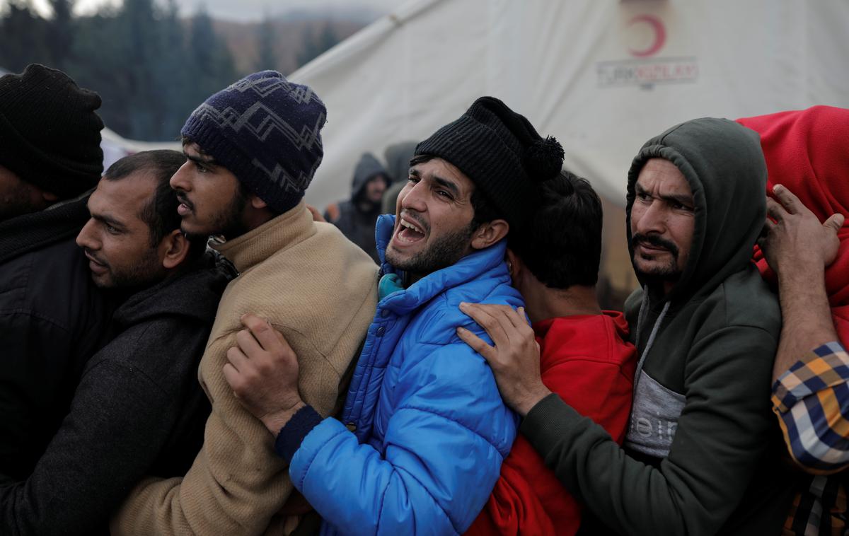 Migranti v Bosni | V Sloveniji spet beležimo povečan pritisk nezakonitih prebežnikov. | Foto Reuters