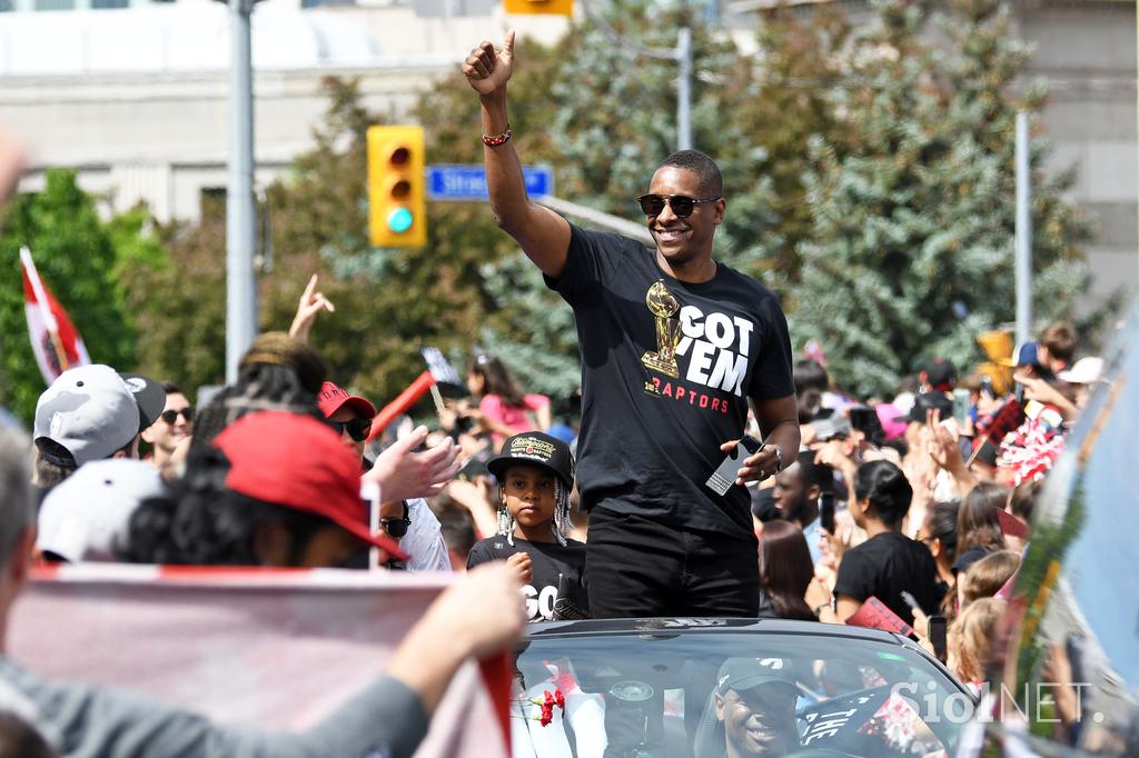 Slavje NBA naslova Toronto Raptors