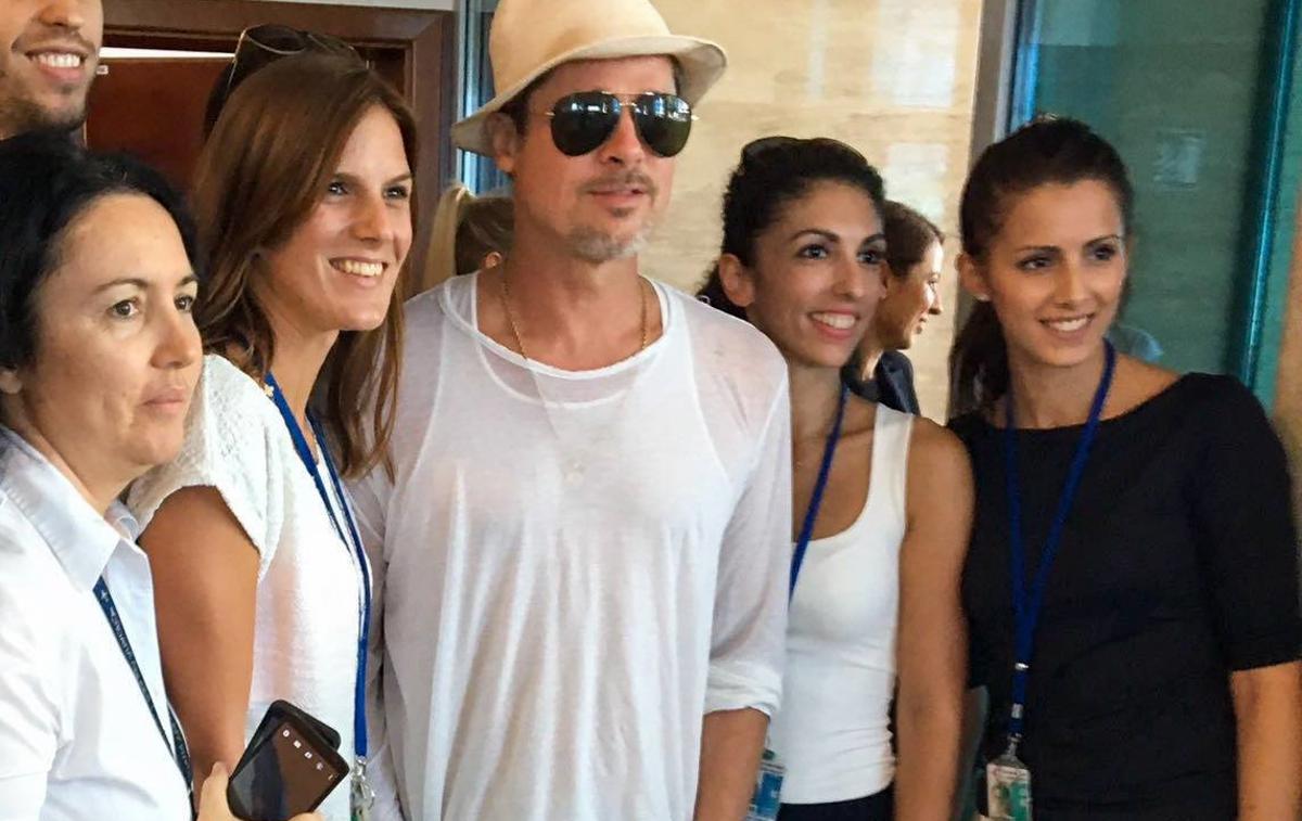 Brad Pitt na Hrvaškem | Foto Facebook