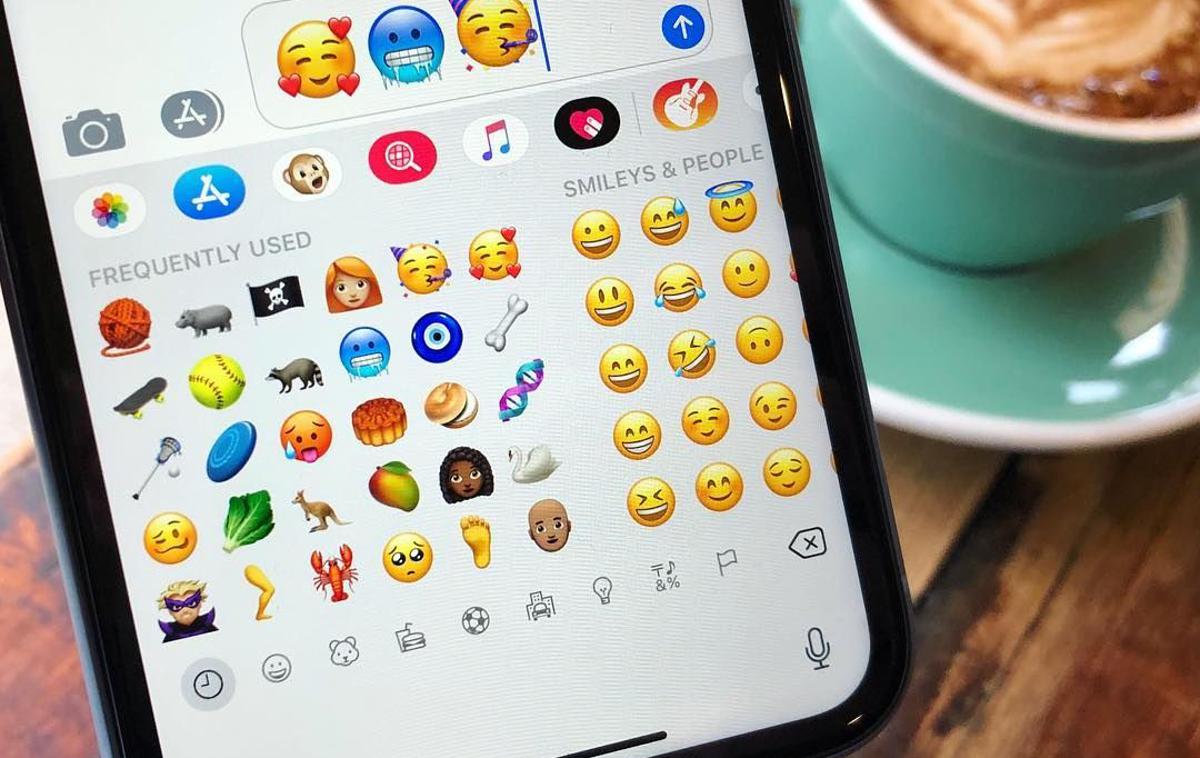 emojiji | Apple je z novo posodobitvijo dodal več kot 150 novih emojijev. | Foto Emojipedia