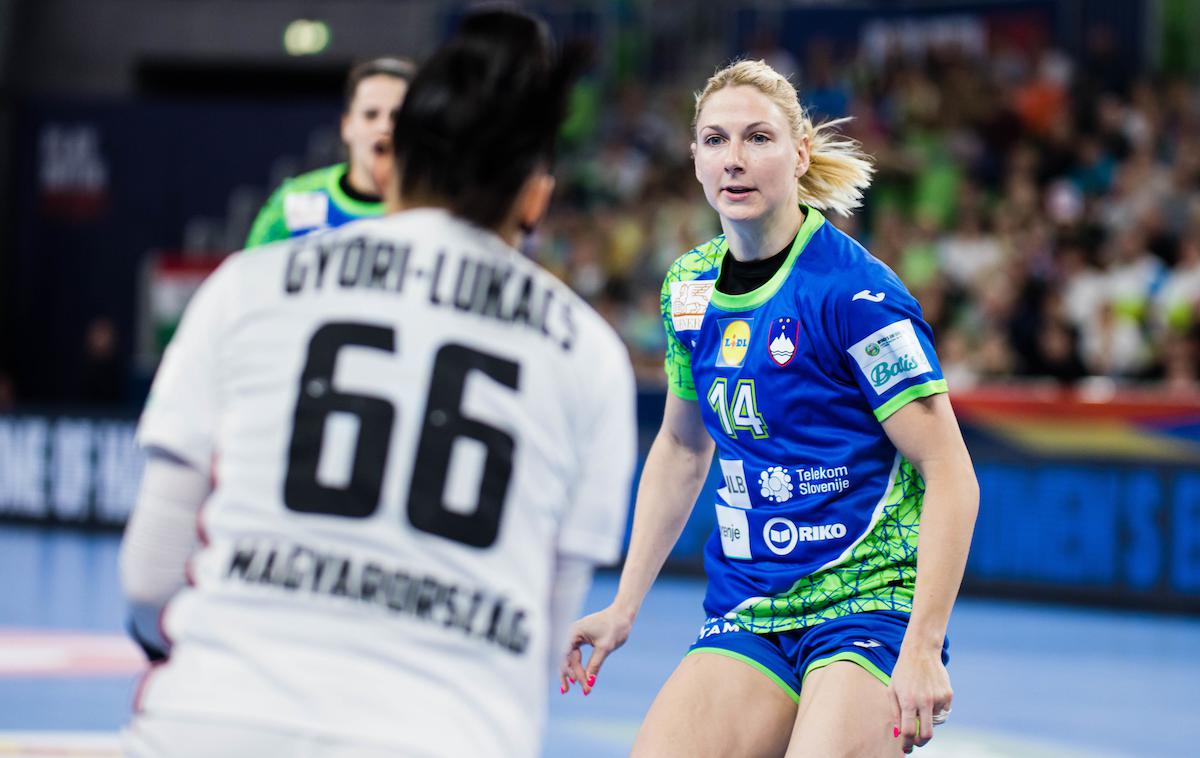 EHF Euro2022: Slovenija - Madžarska, slovenska ženska rokometna reprezentanca Tamara Mavsar | Tamara Mavsar je tudi na seznamu kandidatk za najboljšo postavo EP v rokometu. | Foto Grega Valančič/Sportida