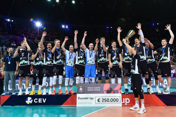 Slovenski odbojkarji so pod vodstvom Gulianija osvojili dva naslova evropskih podprvakov.  | Foto: Guliverimage/Vladimir Fedorenko