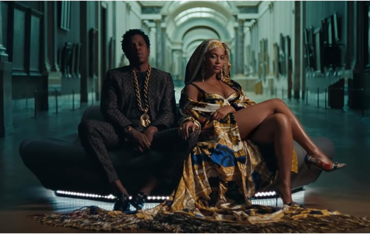 Beyonce, Jay-Z | Koliko sta zvezdnika plačala za to, da sta lahko snemala v znamenitem muzeju, ni znano. | Foto YouTube