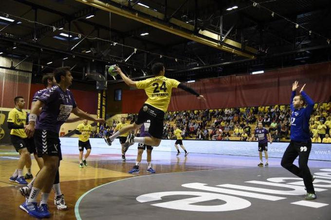 Mario Šoštarič v svojem elementu. | Foto: Goran Vadlja Kamenjašević/RK Gorenje Velenje