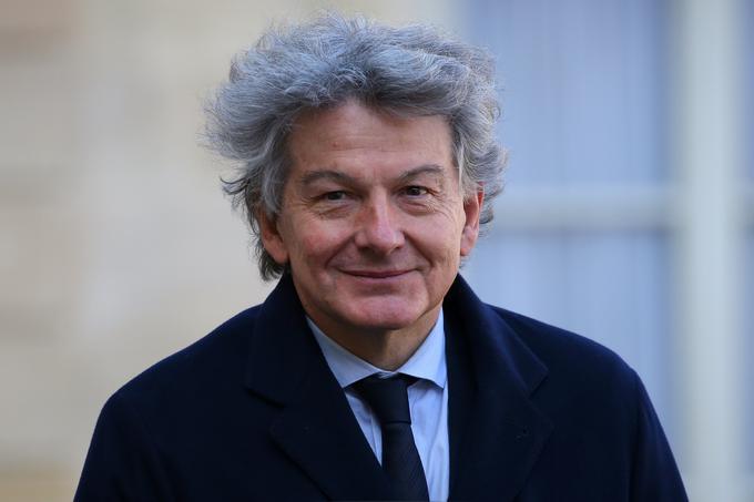 Evropski komisar za notranji trg Thierry Breton | Foto: Reuters