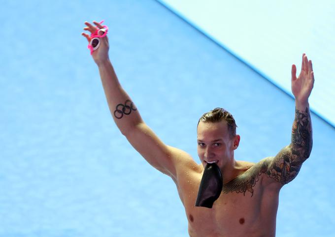 Američan  Caeleb Dressel je poskrbel za nov podvig. | Foto: Reuters