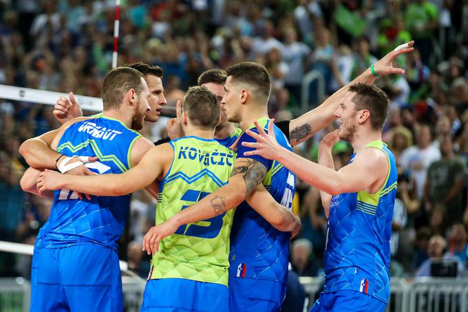 Slovenski odbojkarji so igrali kot v transu. | Foto: Matic Klanšek Velej/Sportida