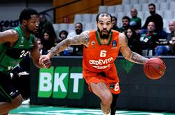 Cedevita Olimpija v zadnji sekundi zapravila met za zmago