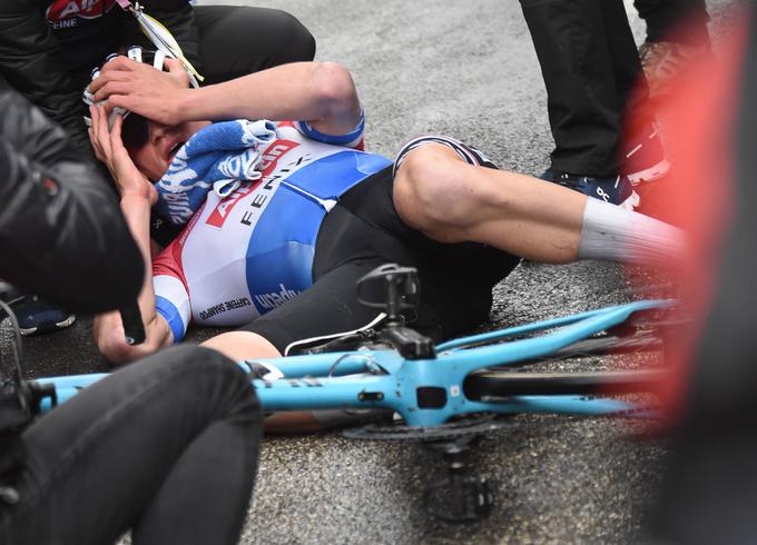 Dobil je tudi 5. etapo Dirke od Tirenskega do Jadranskega morja, ki ga je povsem izžela.  | Foto: AP / Guliverimage