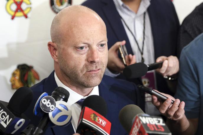 Stan Bowman - Chicago Blackhawks | Danes je Chicago Blachawks zapustil še športni direktor Stan Boweman. | Foto Guliverimage