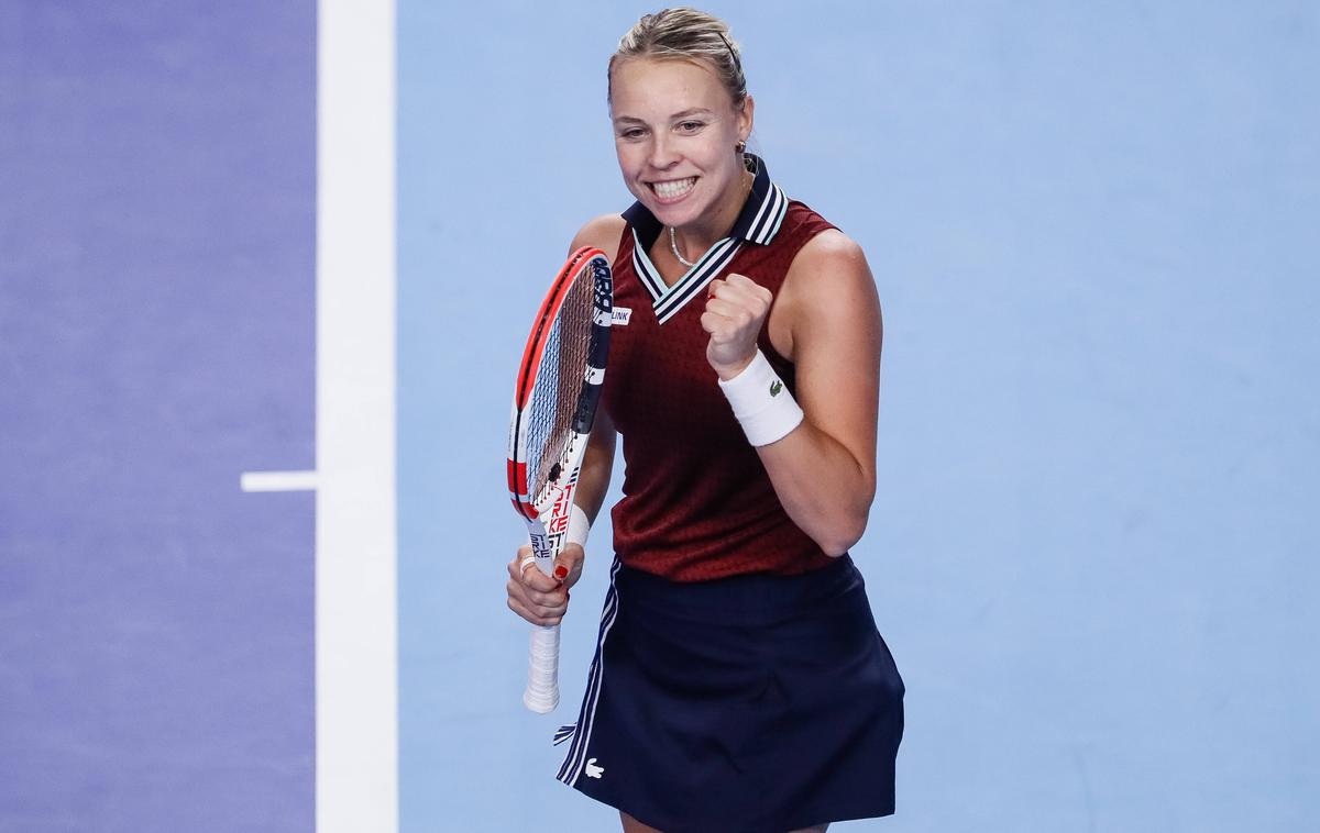 Anett Kontaveit | Anett Kontaveit se bo v finalu Moskve pomerila z domačinko Jekaterina Aleksandrova. | Foto Guliverimage