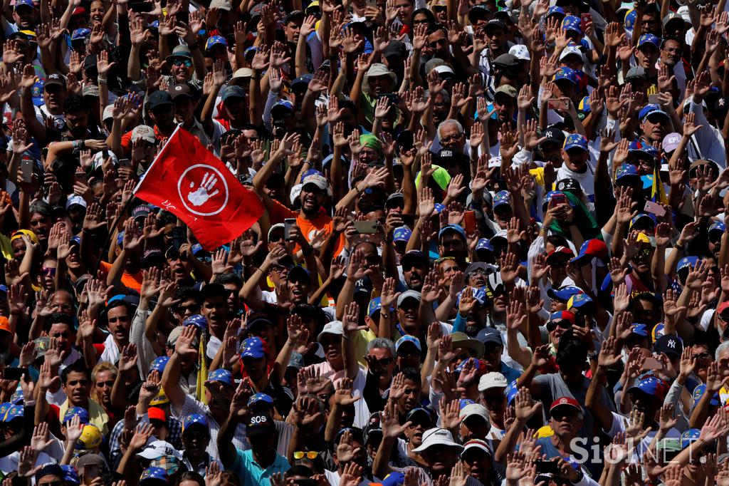 Venezuela Caracas protesti Maduro Guaido