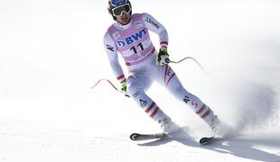 Mayer najhitrejši na treningu v Val Gardeni, Slovenci zadržani