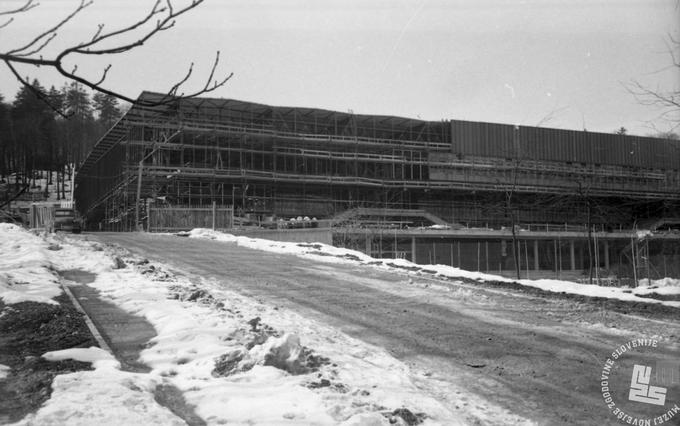 Hala Tivoli, januar 1965. | Foto: Svetozar Busić, hrani Muzej novejše zgodovine Slovenije