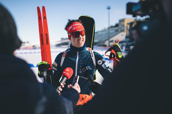 Miha Dovžan, Oberhof 2023 | Miha Dovžan: Prav hitro na posamični tekmi sicer ne bom smel streljati, vsaj ne tako kot na štafetah, z enim srednje hitrim ritmom pa sem prepričan, da bodo tudi zadetki. | Foto Grega Valančič/Sportida