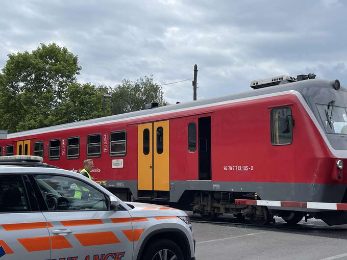 Železniška nesreča | Foto: Matic Prevc/STA