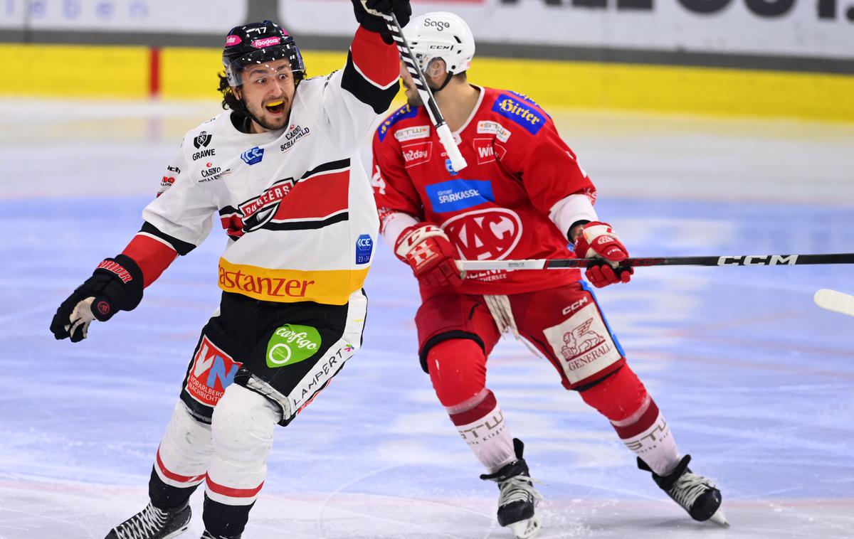 KAC Celovec : Pioneers Vorarlberg | Vorarlberg je na prvi tekmi presenetil favorizirane Celovčane. | Foto EC-KAC/Pessentheiner