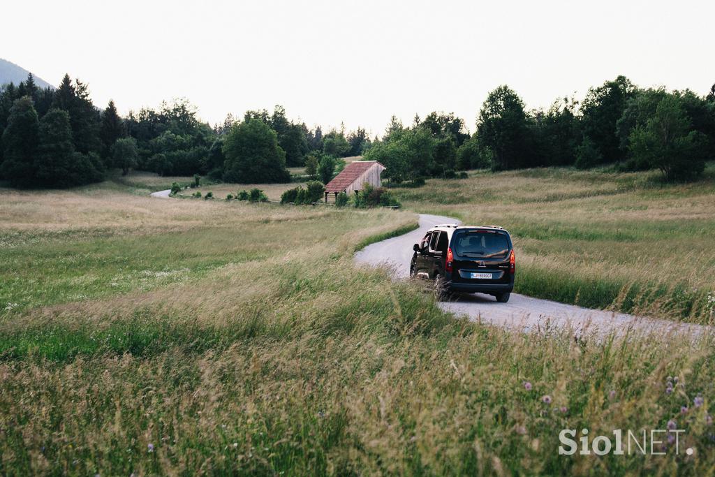 Citroën Berlingo, #dopustujdoma, izlet, Loška dolina