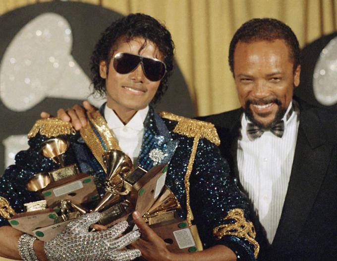 Michael Jackson in Quincy Jones leta 1984 | Foto: Guliverimage