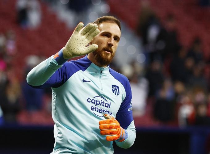 Jan Oblak zaradi poškodbe ne igra. | Foto: Reuters