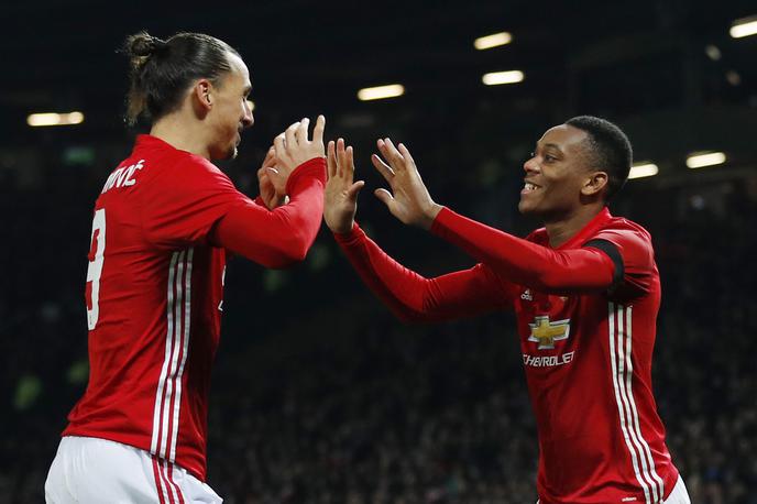 Zlatan Ibrahimović, Anthony Martial | Foto Reuters