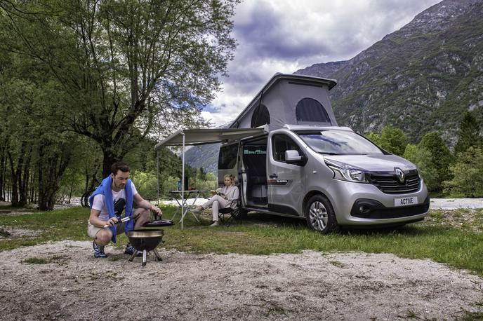 Adria active renault trafic - bivalni kombi | Foto Adria