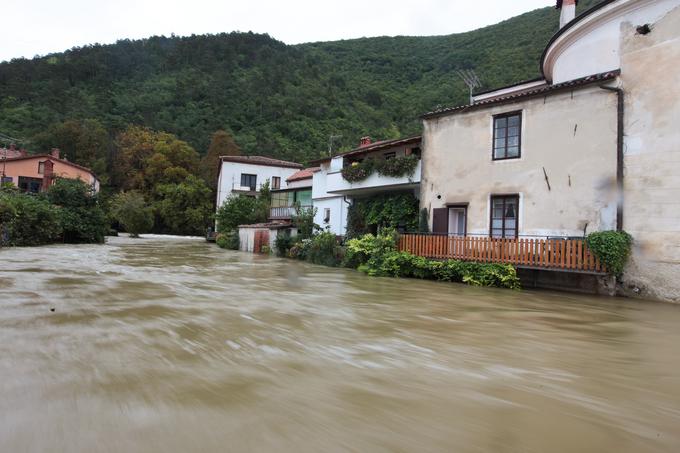 Vipava je postala veletok. | Foto: 