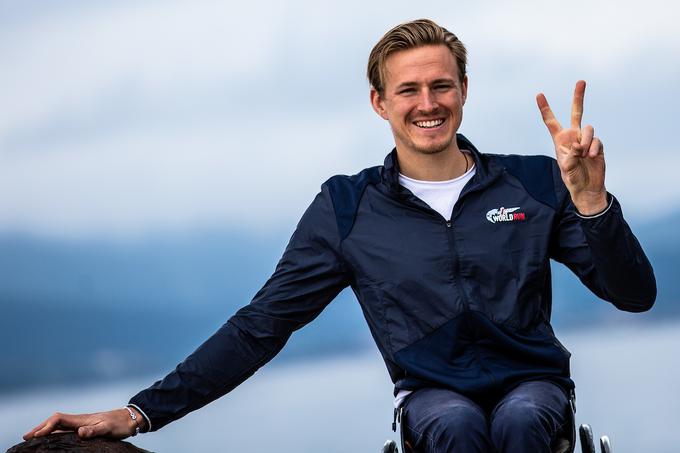 31-letni Anderson je dvakratni globalni zmagovalec teka Wings For LIfe World Run. | Foto: Grega Valančič/Sportida