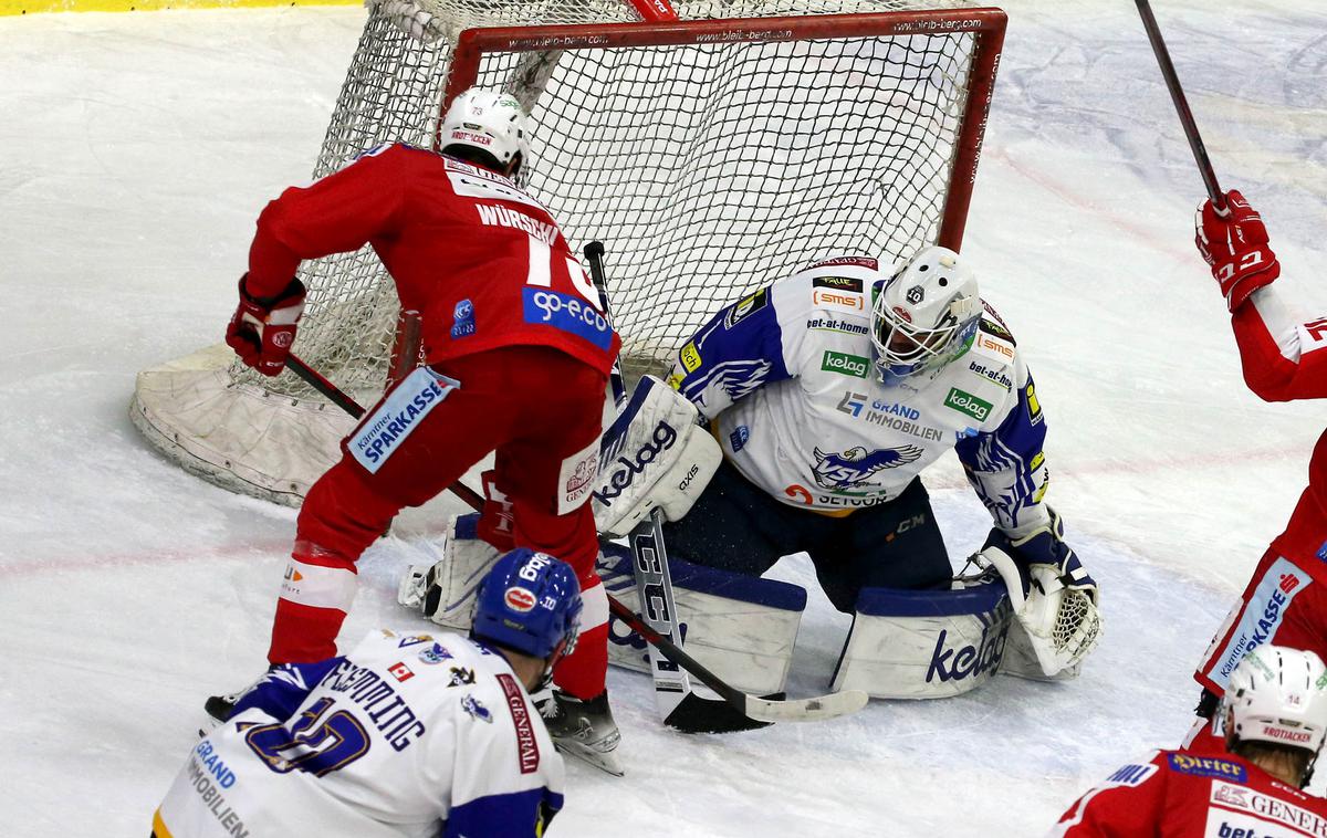 EC KAC Beljak | Celovčani so Beljačane premagali s kar 6:0. | Foto EC-KAC/Kuess