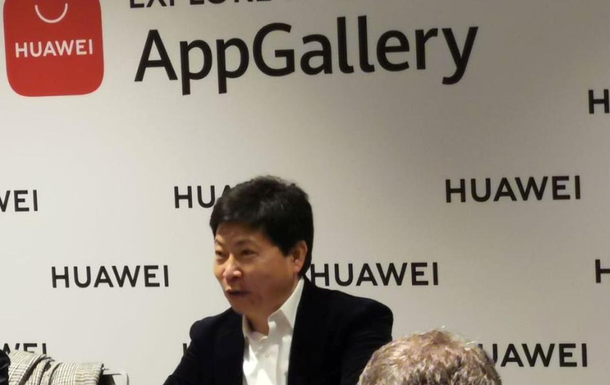 Richard Yu, Huawei, Barcelona, 2020 | Richard Yu je v Barceloni odgovarjal na vprašanja ozkega kroga izbranih medijskih predstavnikov. | Foto Norman Müller