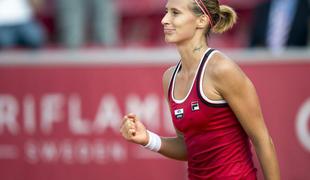 Polona Hercog napredovala po lestvici