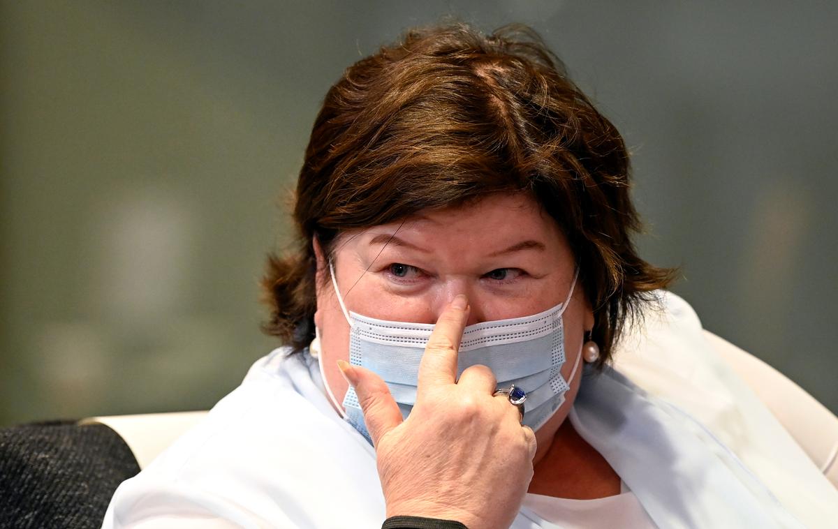 debelost | Belgijska ministrica za zdravje Maggie De Block je zaradi prekomerne telesne teže deležna veliko kritik v času novega koronavirusa. | Foto Reuters