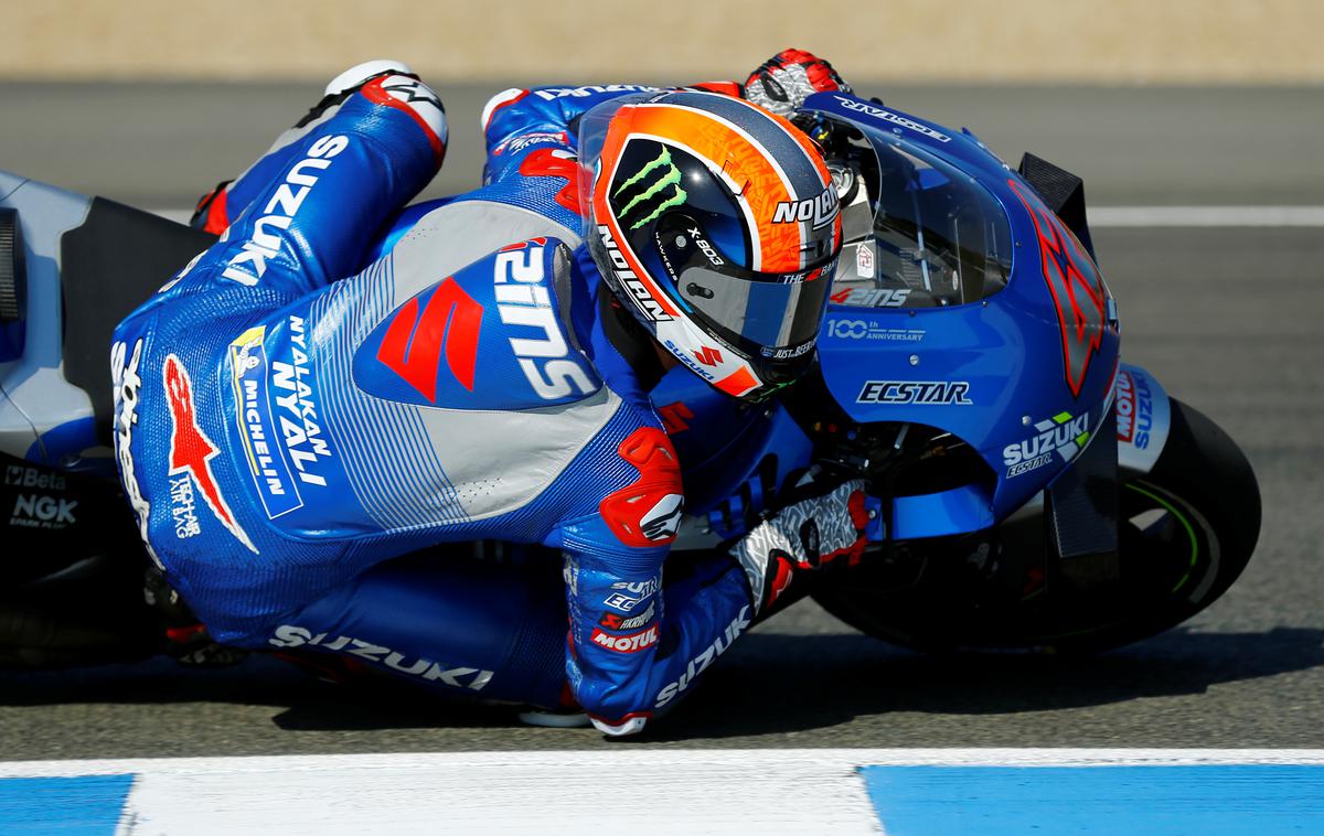 Alex Rins | Alex Rins si je težje poškodoval ramo in bo izpustil uvodno dirko sezone. | Foto Reuters